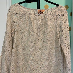 Tory Burch Long sleeved Lace Top